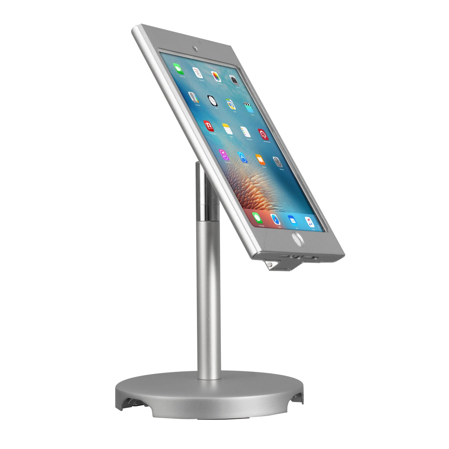 Base de seguridad rotatoria SPNAP para iPad Mini 2,3,4 y 5 de 7.9"con cerradura antirrobo