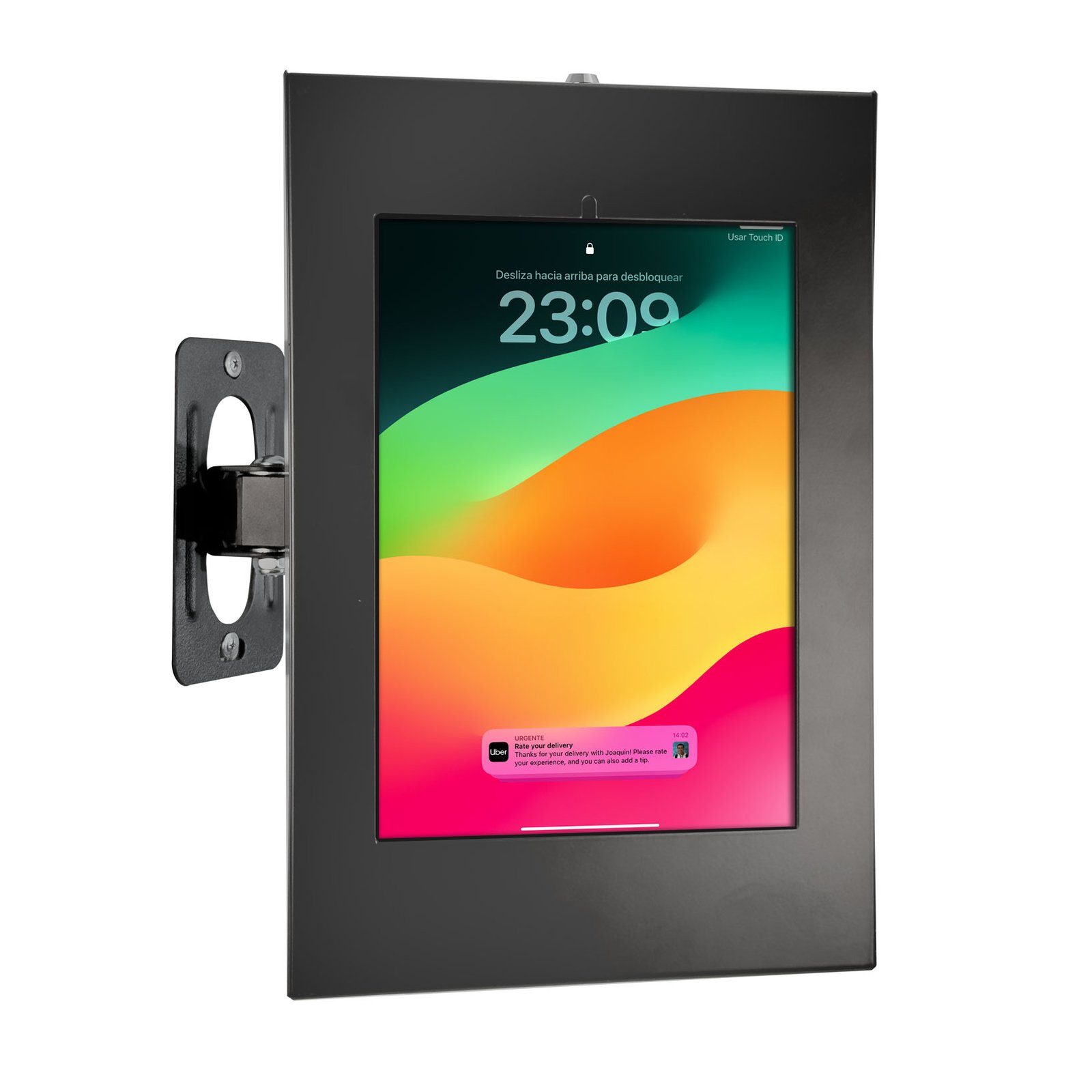 Soporte SPNLK21W03XL de Seguridad de Pared para iPad Pro y Air 12.9” con Sistema Antirrobo