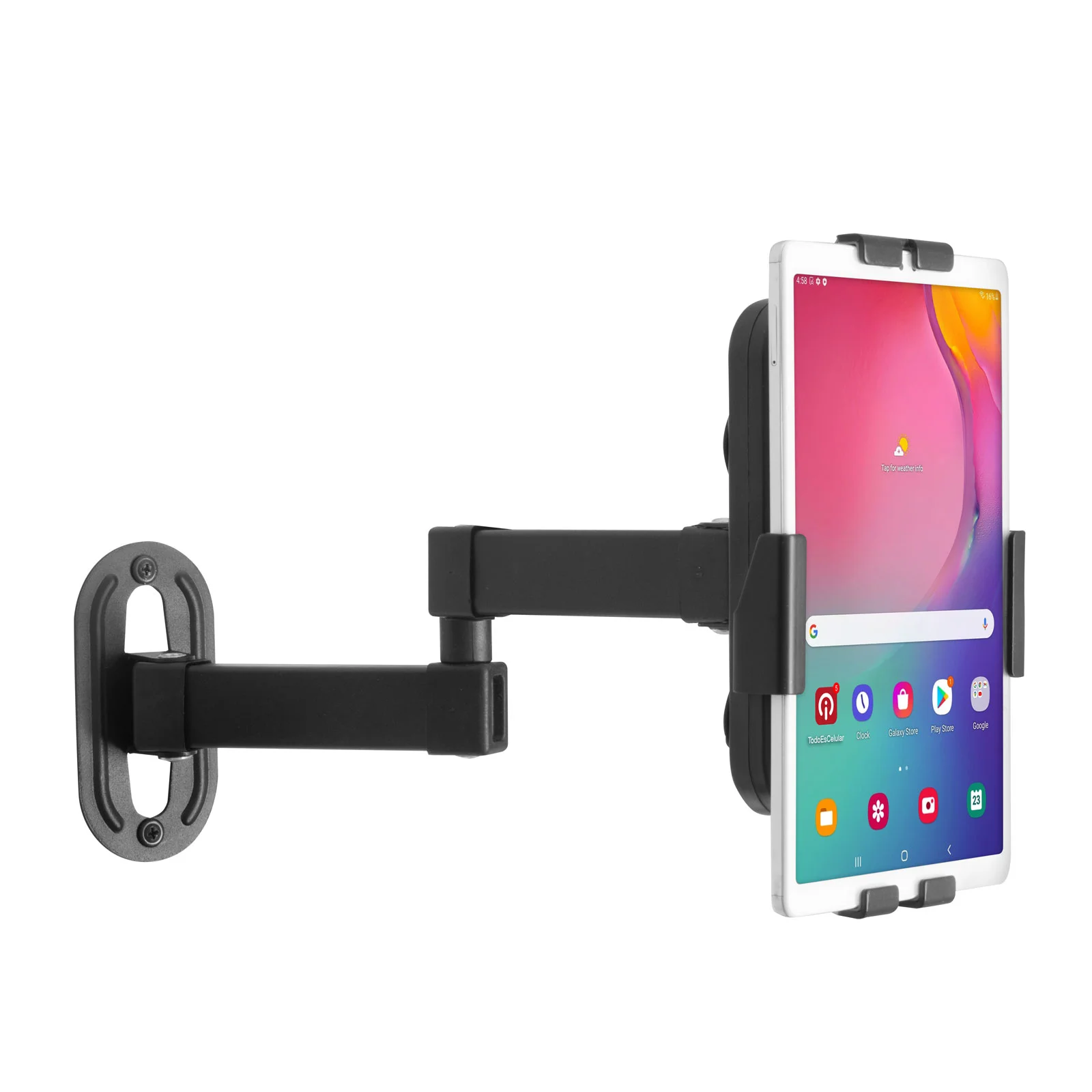 Soporte brazo articulado de pared SPNARM335 para tablet 8-11” con seguridad antirrobo