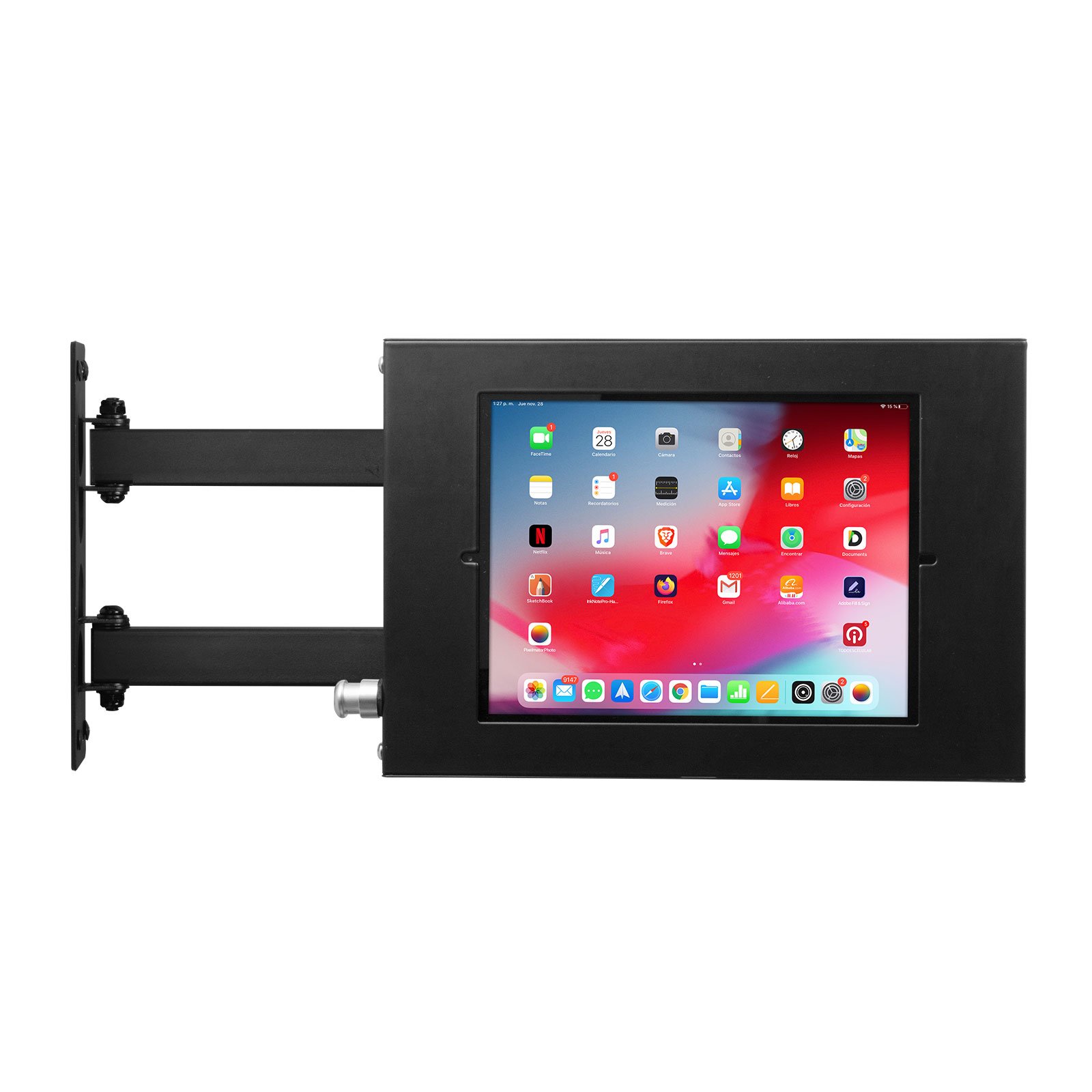 TSCMSW01B-02-ipad-soporte-seguridad-antirrobo-pared